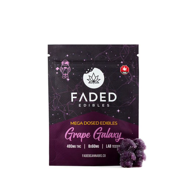 Grape Galaxy Astronauts (600mg THC) – Faded Cannabis Co.